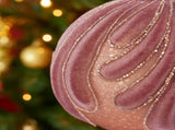 6PCS Set 3.9" Christmas Ball Ornaments Glass Hanging Decor for Holiday Tree Party Decor Vibrant 75322668