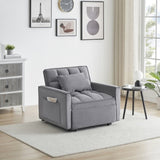 Sofa bed chair 3 in 1 convertible, recliner, single recliner, suitable for small Spaces with W2564P168260