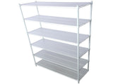 6 Tier 6000lbs Capacity NSF Metal Shelf Wire Shelving Unit, Heavy Duty Adjustable Storage Rack with W465142121