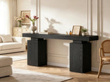 63 Inch Wooden Entryway Table, Console Table Foyer Stand 52110636