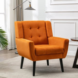 Modern Soft Velvet Material Ergonomics Accent Chair Living Room Chair Bedroom Chair Home Chair With W676P313963