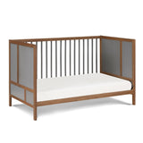 Pixie Finn 3-in-1 Crib in Walnut/Charcoal B022P204874
