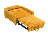 orange comfortable chair for Small apartment Bedroom space Balcony Small sofa bed Lazy Small sofa W6295P549833
