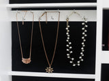 Non Full Mirror Wooden Wall Mounted Mirror Cabinet With Photo Frame, Multi-Layer And Jewelry 72460941