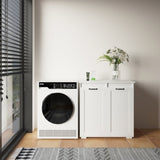 Laundry Cabinet ,with 2 Removable Liner Bags W331P206345