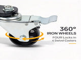 Transmission Jack, 1660 lbs 3/4-TonHydraulic 2-Stage High Lift Vertical Telescoping Floor Jack 12599906