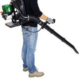 ZNTS 4-STROKE BACKPACK LEAF BLOWER,GAS 37.7cc,1.5HP 580CFM ,super light weight 16.5lbs W46551394