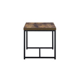 Bob Weathered Oak & Black Finish End Table B2726P244961