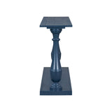 U_STYLE Vintage Sofa Table Console Table with Luxurious Pine Veneer and Elegance Vase-Leg Design,for N711P261924V