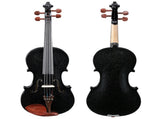 GV103 4/4 Spruce Panel Violin Matte Black 04754555