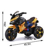 Kids Motorcycle Ride-On Motorcycle 3-Wheels Battery Powered Motorbike Rechargeable 12 V kids ride on W1760P252056