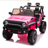 24V Two-Seater Kids Ride On Truck Car W/Parents Control,200w*2,Seat width 20.28in,Four-wheel W1578P188702