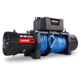 ZNTS X-BULL ELECTRIC WINCH 13000 LBS 12V SYNTHETIC BLUE ROPE UPGRADE W121843475