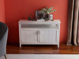 Kitchen storage sideboard and buffet server cabinet-White W28209580