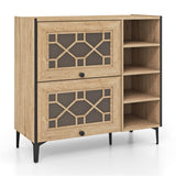 Entry shoe cabinet with adjustable shelf 19247801