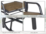 2PCS Outdoor Glider Chair 83597395