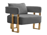 TS Modern decorative chair, living room side chair with gold metal legs, no wheels, suitable for 98693889
