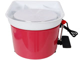 10 Inch Electric Pottery Wheel, Ceramic Clay Machine with Foot Pedal & Detachable Basin, 60-300RPM W465P381435