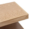 Laurel Canyon 82 inch Fireplace TV Stand for TVs up to 90 inches, Minimal Assembly, Natural Finish B108P292279