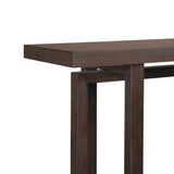 59" Narrow Console Table - MDF Entryway Sofa Table for Hallway, Living Room, Foyer with Space-Saving W3137P295257