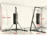 Punching Bag Stand with Sandbag 75772771