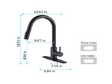 Touch Kitchen Faucet with Pull Down Sprayer-Matte Black 10505182