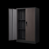 Metal Storage Cabinet with Locking Doors and Adjustable Shelf, Filing Storage Cabinet , W1247P216101