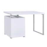 Writing Desk with 3 Drawers in White B016P162611