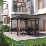 Gazebo with Galvanized Steel Roof 98874966
