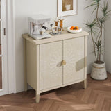 2 Door Cabinet, American Furniture, Suitable for Bedroom, Living Room, Study W688P225283