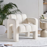 31.10" Wide Boucle Upholstered Accent Chair W579121034