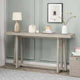 59.84'' Console Table, Stylish Rectangular Entryway Table, Out Console Table for Patio, Sturdy W757P246399