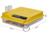 TW-24 US Standard Incubator, 110V 120W, Square shape, 24-36 eggs capacity , PP 73964020