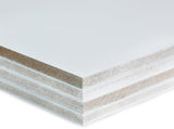 CRAZY ELF 28" x 84" Six Panel Real Primed Door Slab, DIY Panel Door, Modern Interior Barn Door, W936131955