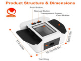 Automatic Card Shuffler Electric 2-Deck One-Press 2-Second Shuffle, Clear View Window, Quiet 70 37879277