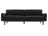Modern Style Loveseat Sofa 75.75" Sofa Couch 2-seater Sofa with Spacious Seating Area for Living N763P347228B