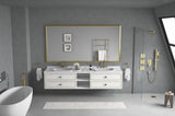 96in. W x 48in. H Metal Framed Bathroom Mirror for Wall, Rectangle Mirror, Bathroom Vanity Mirror W1272115339