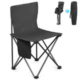 ZNTS 4 Pack Folding Chairs with Carrying Bag, Lawn Chairs Camp Chair Beach Chair Portable Folding 05771234