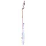 ZNTS Novice Entry Level 170 Electric Guitar HSH Pickup Bag Strap Paddle Rocker Cable Wrench Tool White 44571807