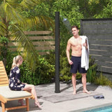Solar heated shower 37052198