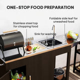 Outdoor Grill Table 16075947