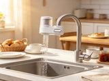Faucet Mount Water Filter, Vertical Water Purifier for Sink Tap, Fits Most Kitchen or Bathroom 88492507