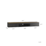 Floating TV Stand Wall Mounted with 16 Color LEDs,69" Modern TV Stand, Floating TV Cabinet W1321P237658