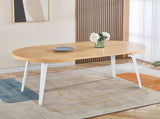 Extendable table,DINING TABLE,OFFICE TABLE,COFFEE TABLE,metal leg,MDF top,100/140/180x100x75cm,OAK W234P288304