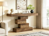 42.5 Inch Industrial Farmhouse Console Table 49715940
