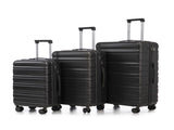 HIFINE TOURIST 20"/24"/28" 3 pcs/set in ABS Spinner Wheel Luggage, Carry on Suitcase, Matching W2787P342140