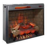 28 inch Infrared Electric Fireplace withTrim kit Insert, Touch Panel Home Decor Heater, Smokeless W1769P252987