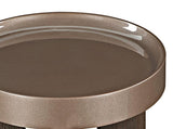 Lakita Dark Blond High Gloss & Smoked Oak End Table B2726P442584