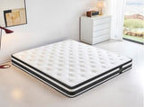 12 Inch Queen Size Breathalle Cool Cover Oekotex-100 Memory Foam Individual Pocket Spring Hybrid W3017P301129