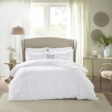Full/Queen 4 Piece Microfiber 2-in-1 Duvet Set B035129151